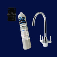 APL Chrome Tri Flow Tap With QC100 Drinking water System