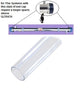 QJ30434 - Quartz Sleeve for 15w Closed End Cap UV Systems (Aquacure)