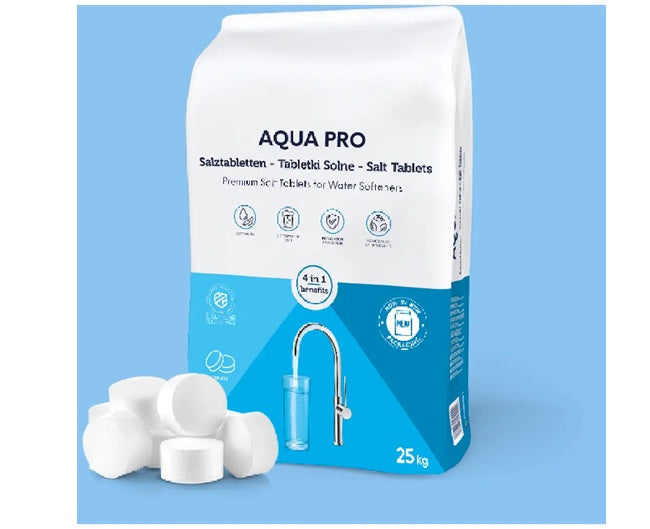 Salt - Tablet 25kg (For Pallet Water Softener Order only)
