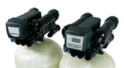 Autotrol Magnum IT 298-764 Duplex Valve Heads with 764 Controller - WrekinWater