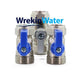 15mm Valve set for Water Softener Installation - 12mm Bore (B38)