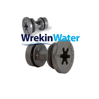 12 - 1000213 - For 12in Diameter Vessel - 3.5gpm, 13.2lpm Backwash Flow Controller for Autotrol Valves (No Ball Included) (Copy)