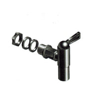 Replacement Black Plastic Bib Tap – For Gravity Drinking Water Systems Compatible with Wrekin Water, Berkey, Berkefeld & Big Berkey Units