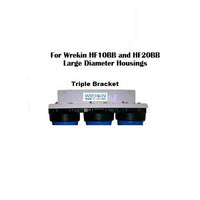 HF20BB-Triple - 20in Triple Large Diameter High Flow Housing with 1in BSP Ports