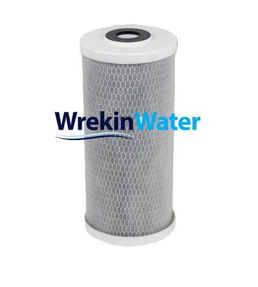 CB10BB - 4.5in x 10in Wrekin Water  Jumbo High Flow Coconut Shell Carbon Block 5 Micron