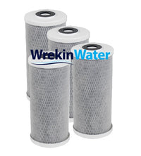 CB10BB - 4.5in x 10in Wrekin Water  Jumbo High Flow Coconut Shell Carbon Block 5 Micron