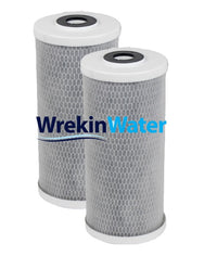 CB10BB - 4.5in x 10in Wrekin Water  Jumbo High Flow Coconut Shell Carbon Block 5 Micron