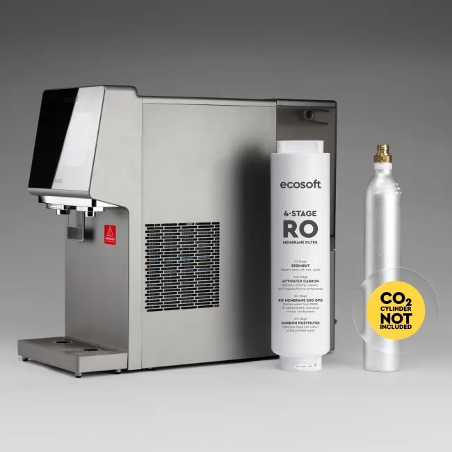 Ecosoft Spark Smart | The All-in-One Countertop RO with Sparkling, Hot & Cold Water