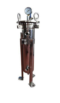 Pallas Magnetic Bag Filter DN40 1.5" 20 m³/hr 2 Pressure Gauges 2 Magnets