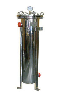 Pallas Magnetic Bag Filter DN40 1.5" 20 m³/hr 2 Pressure Gauges 2 Magnets