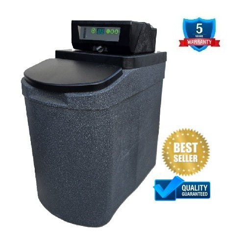 ECOULTRA HC High Capacity Digital Metered Water Softener - Low Salt/Waste Water - High Grade ULTRA resin