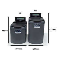 ECOULTRA HC High Capacity Digital Metered Water Softener - Low Salt/Waste Water - High Grade ULTRA resin