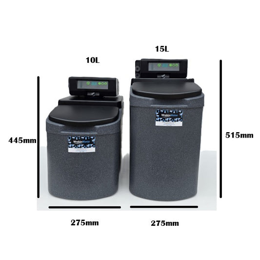 ECOULTRA HC High Capacity Digital Metered Water Softener - Low Salt/Waste Water - High Grade ULTRA resin