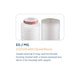 PPP-5-20EGE : SPECTRUM Premier Pleat Polypropylene Filter 5µm 20" 222/Closed/EPDM O-rings (103654)