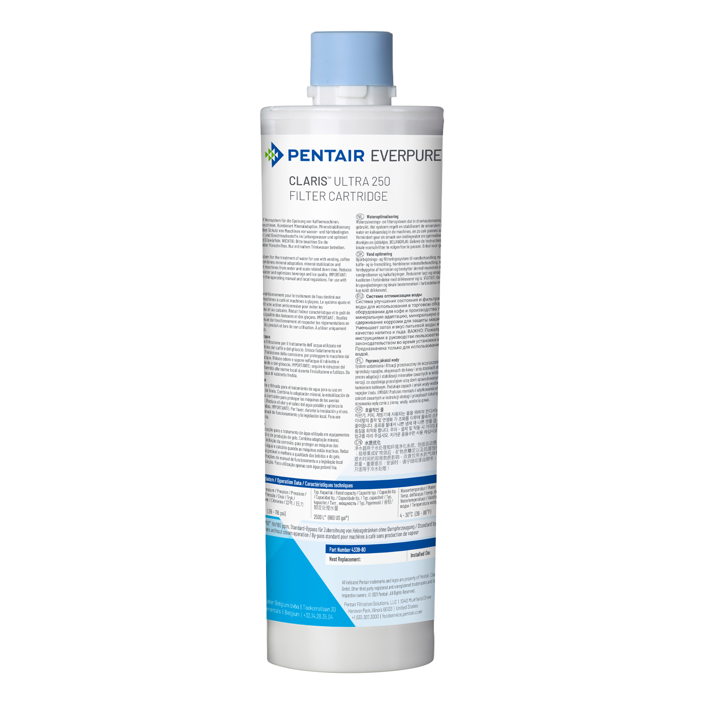 Everpure Claris ULTRA Replacement Cartridge EV4339-85, EV4339-80, EV4339-81, EV4339-82, EV4339-83, EV4339-84 - WrekinWater