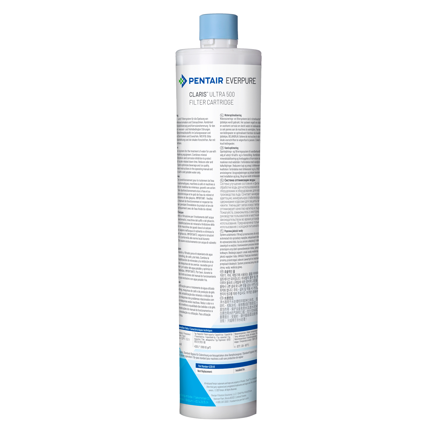 Everpure Claris ULTRA Replacement Cartridge EV4339-85, EV4339-80, EV4339-81, EV4339-82, EV4339-83, EV4339-84 - WrekinWater