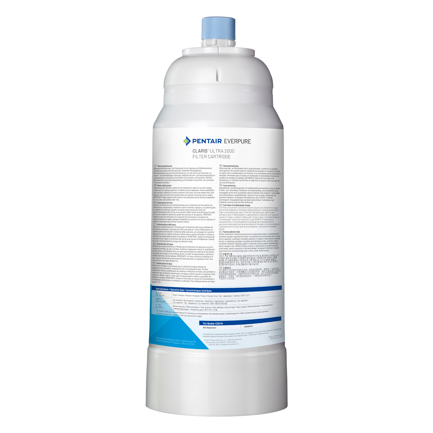 Everpure Claris ULTRA Replacement Cartridge EV4339-85, EV4339-80, EV4339-81, EV4339-82, EV4339-83, EV4339-84 - WrekinWater