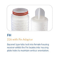 SSP97-5-30FHS : 5µm 30" 226/Fin/Silicone - SPECTRUM TruDepth Standard Spun H/E Polypropylene Filter