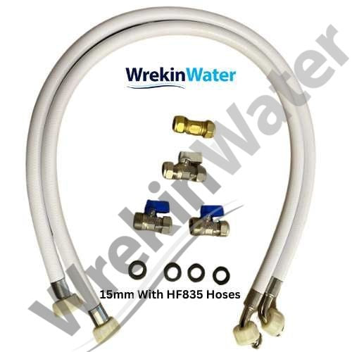 10L - ECO10ULTRA-15 - High Capacity Water Softener with Standard 12mm Bore 15mm Valves and Hoses Kit