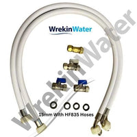 10L - ECO10ULTRA-15 - High Capacity Water Softener with Standard 12mm Bore 15mm Valves and Hoses Kit