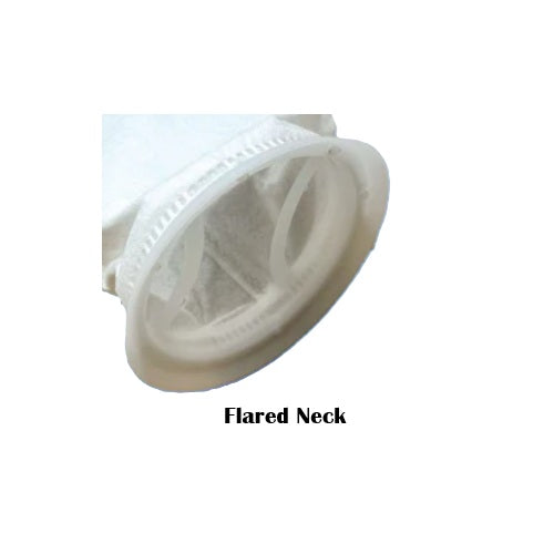 Size 2 - EBPP - Premier Flared Neck - Polypropylene Economic Felt Bag 7"x32" - Single Layer