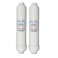 Wrekin Water GS10Extra Inline Filter 12 month Life with Scale Control for 1/4in Tube (GS10X14PF)