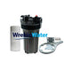 HF10BB-BLK-PS510BB - High Flow BB - 10in Housing with Large Diameter Sediment Filter (5 Micron)