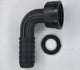 P154HF Hose Connector Elbow  3/4 BSPF with Washer - for 19mm Bore High Flow Hose