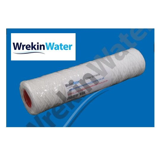 SW25-HOT 10" - 25 micron - Wrekin Water Hot Water String Wound 2.5inx10in Sediment Filters