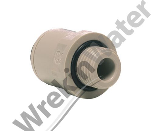 John Guest PI010812S 1/4in x 1/4in BSP with seal - WrekinWater