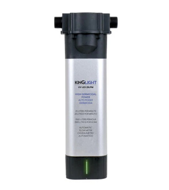 KINGLIGHT UV LED 10-25 LPM - 3/4in Male Ports