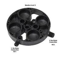 Kinetico Brine Line and Drain Line Threaded Elbow Connectors. P/N 10084 (KC1) and 10076 (KC2) (John Guest)