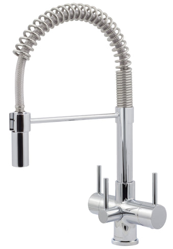 compare product Milano 3-Way Chrome - Kitchen Filter Tap with QC100 Filter System - Acquapuro Traditional Range