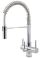 Milano 3-Way Chrome - Kitchen Filter Tap with QC100 Filter System - Acquapuro Traditional Range