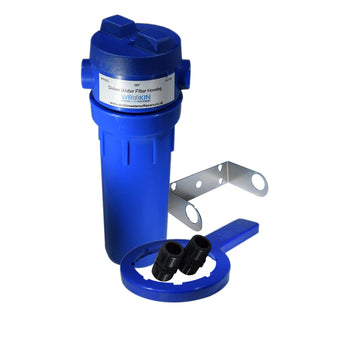 compare product VIH10-BL 10in Water Filter Housing with 3 Way Valve in Head (With Bracket) Liff NDL2 and BWT NDL2 Deluxe Housings