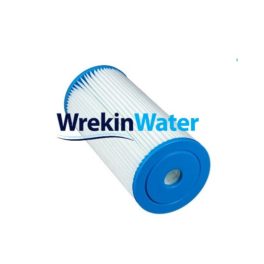 PL0.5-10BB 4½in x 9¾in - 0.5 micron Jumbo High Flow Polyester Pleated Sediment Filters - Box of 4