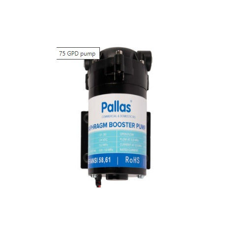 Pallas  Viva RO Booster Pump - 75gpd