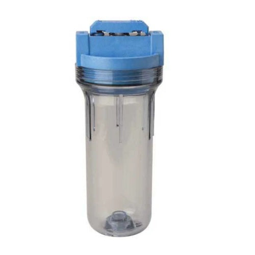 VIH-10-CL - Pentek 10in Filter Housing with Valve in Head - CLEAR BOWL 3/4in Ports
