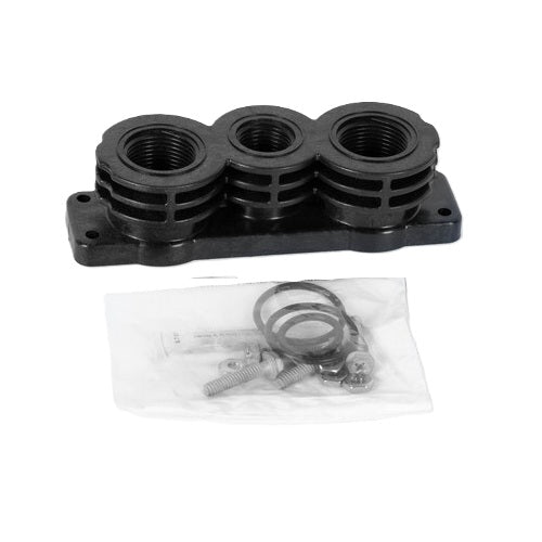 Autotrol Piping boss - 3/4" BSP Noryl - 1/2" BSPT Drain (Female) 40FN4-OPT 1040283 (Old Style)