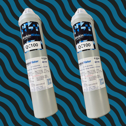 QC100 12 month Quick Change Water Filters With Scale inhibitor