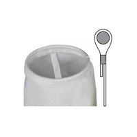 Size 4 - EBSP - Polypropylene with Standard Flanged Neck  - Economic Felt Bag 4"x14in Layer