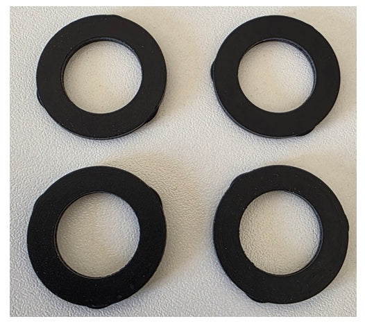 3/4in Rubber Washers - pack of 4 - For 3/4in Water Softener Hoses