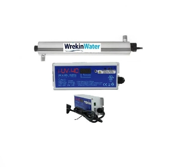 Wrekin Water SE UV Systems Range from 23 lpm to 45 lpm