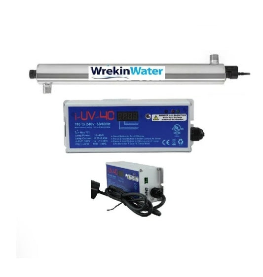 Wrekin SE3 UV system 45 lpm with 1in Ports and  intelligent i-Controller