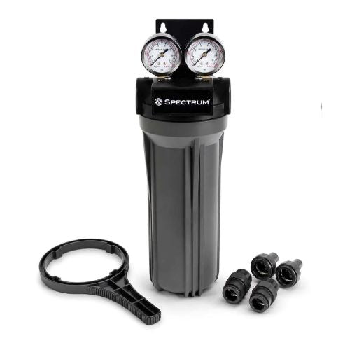 SFHS-1-10SD : SPECTRUM Aqualyze Single System Small Diameter 10" with Complete Adaptor Kit 110256