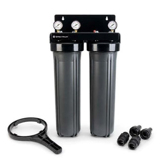 compare product SFHS-2-20LD : SPECTRUM Aqualyze Double System Black Large Diameter 20