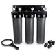 SFHS-3-20LD : SPECTRUM Aqualyze Triple System Black Large Diameter 20" with Complete Adaptor Kit 110264