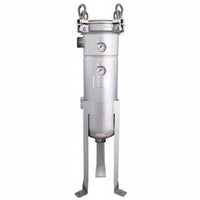 Size 3 - 75 Lpm : PBH-SGB-1-3-1.5-G : SPECTRUM INOX Bag Housing Stainless Steel Size 3 1.5" BSPT-M with Gauges 110240