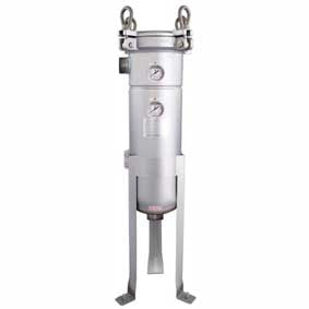 compare product Size 3 - 75 Lpm : PBH-SGB-1-3-1.5-G : SPECTRUM INOX Bag Housing Stainless Steel Size 3 1.5