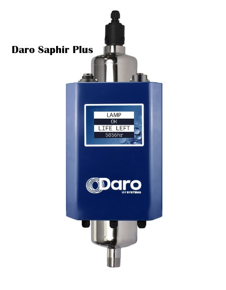 Daro Saphir + 3 UV Water Disinfection System – High-Performance 23 LPM Flow Rate